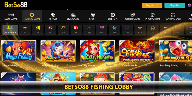 Betso88 Fishing Lobby